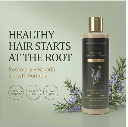 Kerarose Turmeric & Rosemary Hair Growth Shampoo(Pack Of 2)