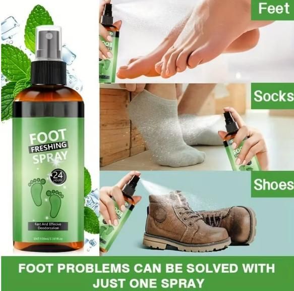 Foot Freshening Spray 100 ml each Pack of 2