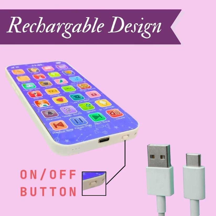 Eduphone 28 Educational Modes, Musical Educational Device with Rechargeable Battery Math, Words, Animals & More for Kids Learning